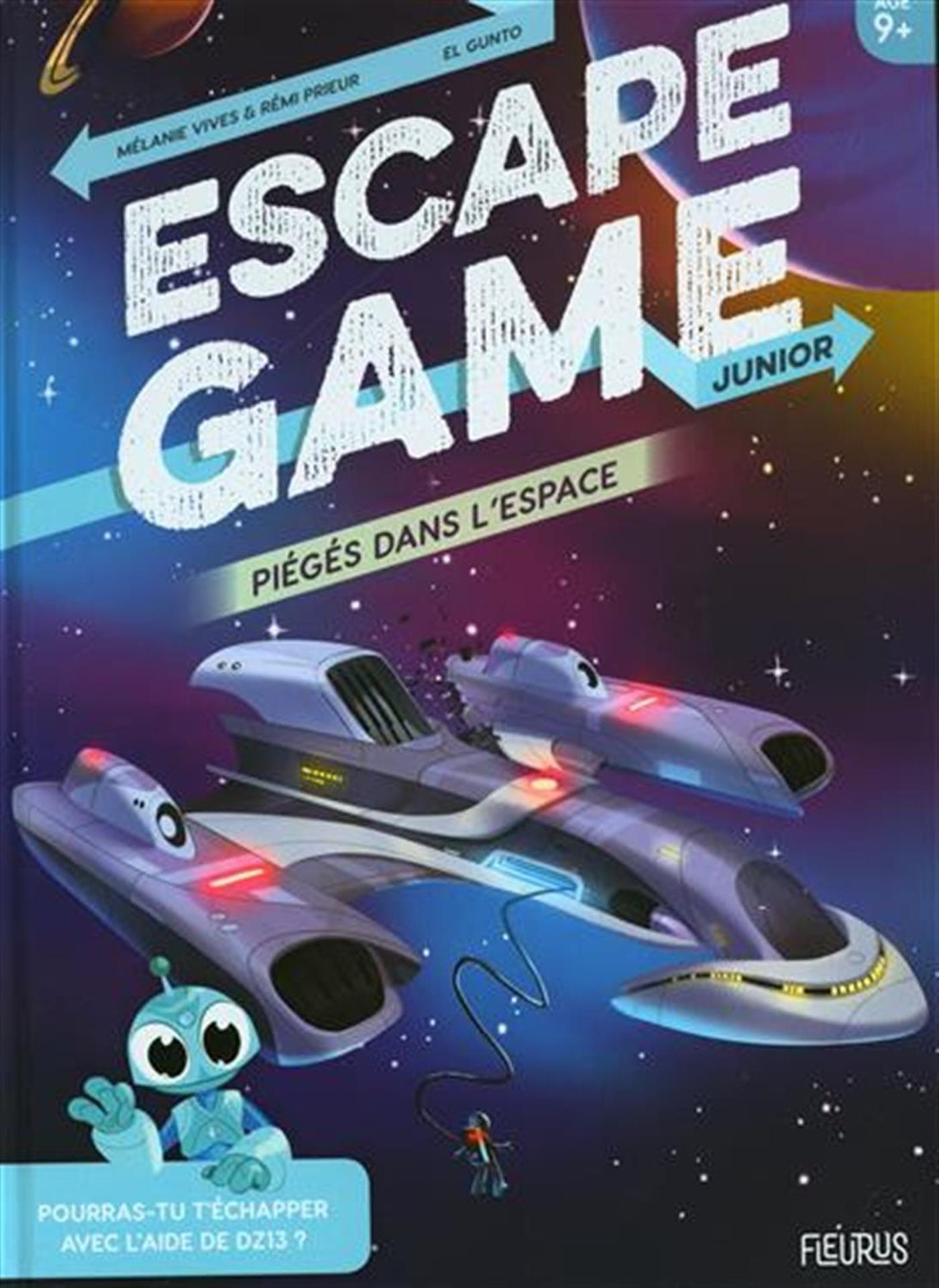 Livre Escape Game - Piégés dans l'espace - Rémi Prieur (Livre neuf)
