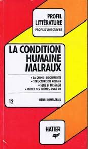 Livre La condition humaine - Malraux (Livre d'occasion) - ISBN 2218004518