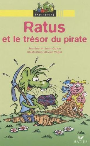 Livre Ratus et le trésor du pritate - Jean Guion (Livre d'occasion) - ISBN 2218929457