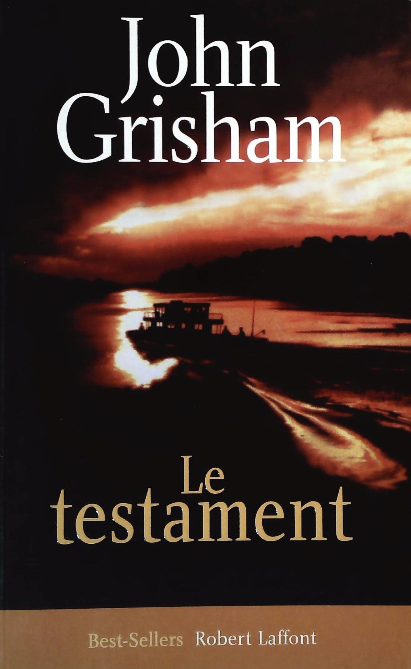 Livre Le testament - John Grisham (Livre d'occasion) - ISBN 2221087151