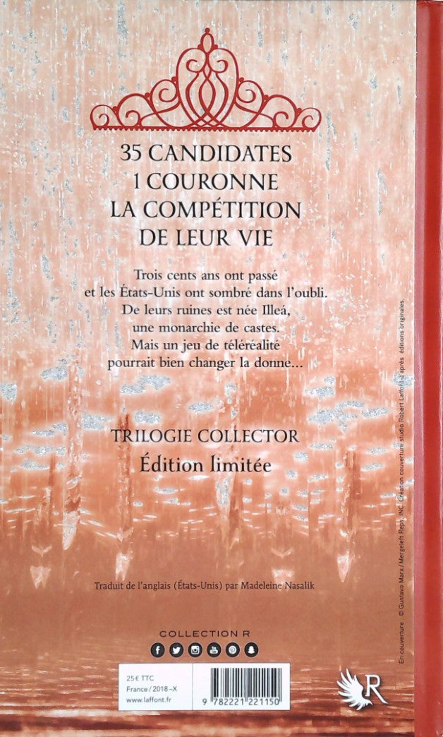 Livre La Sélection : Trilogie Collector - Kiera Cass (Livre d'occasion) - ISBN 222122115X
