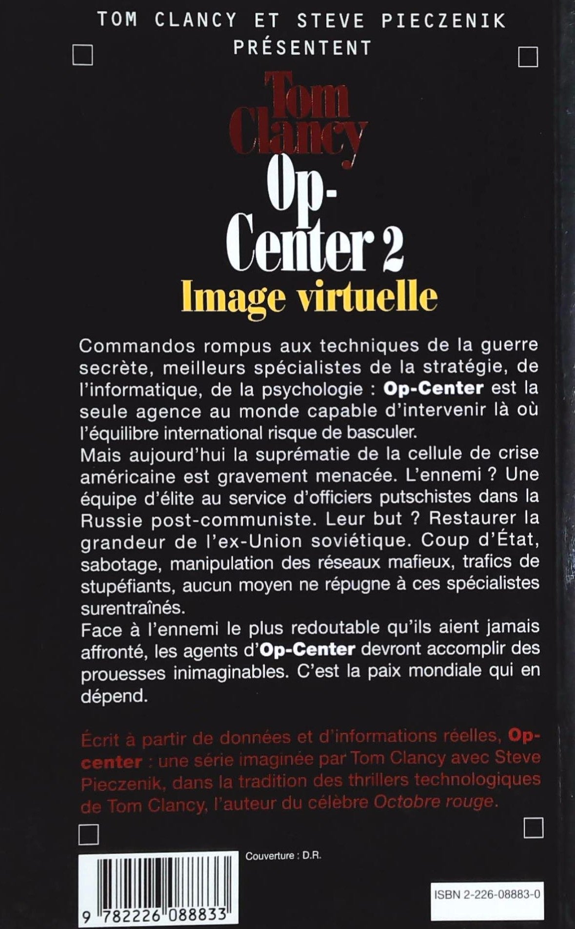 Livre Image virtuelle - Tom Clancy (Livre d'occasion) - ISBN 2226088830