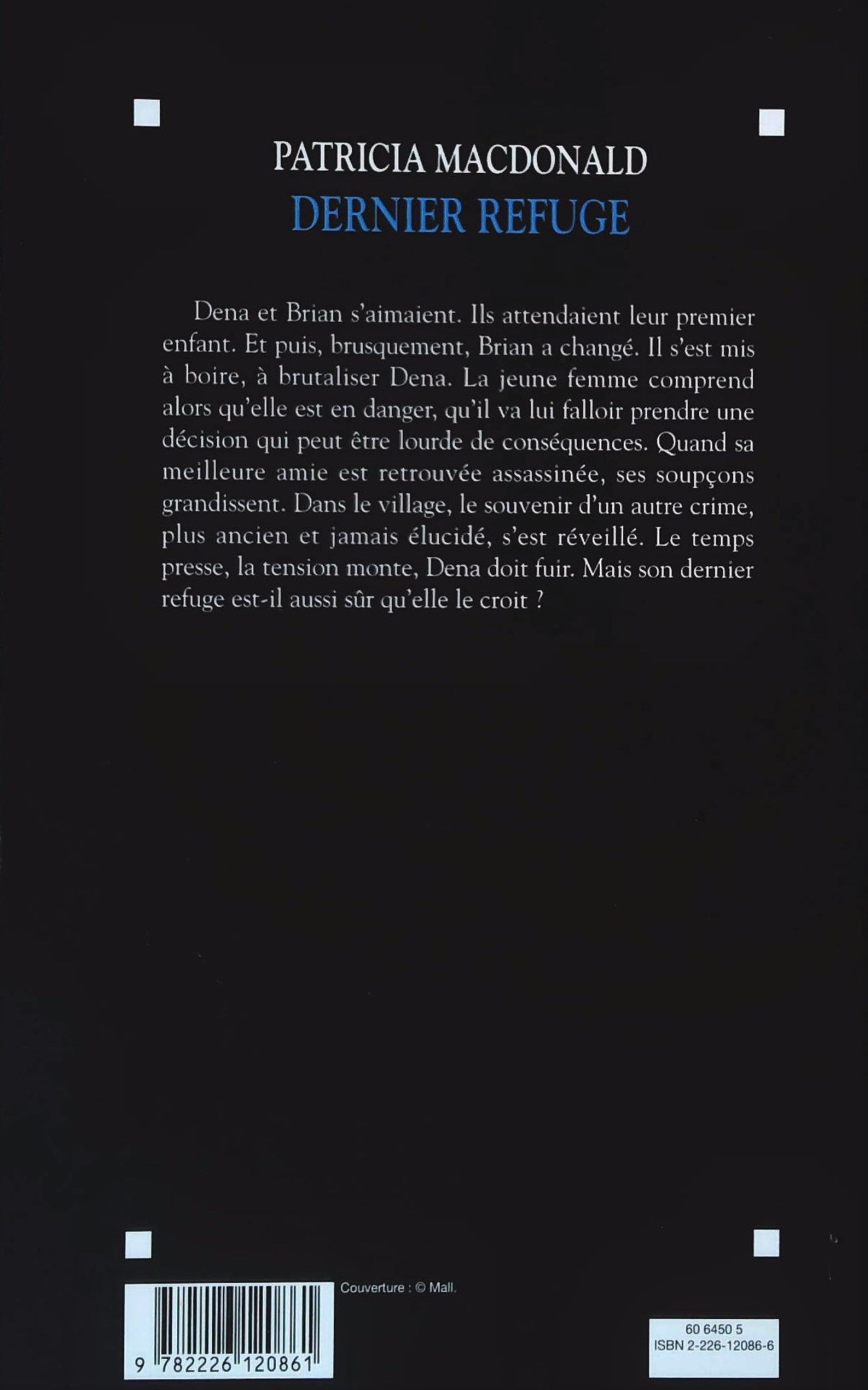 Livre Dernier refuge (Patricia MacDonald) (Livre d'occasion) - ISBN 2226120866