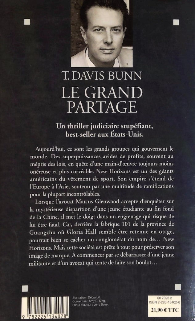 Livre Le grand partage - T.Davis Bunn (Livre d'occasion) - ISBN 2226134026