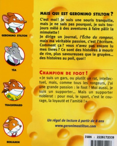 Geronimo Stilton # 28 : Champion de foot! (Geronimo Stilton)