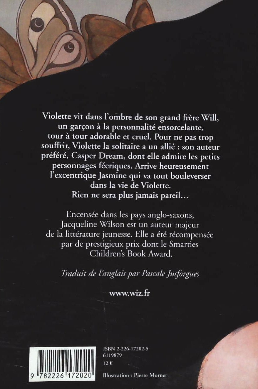 Livre Violette - Jacqueline Wilson (Livre d'occasion) - ISBN 2226172025