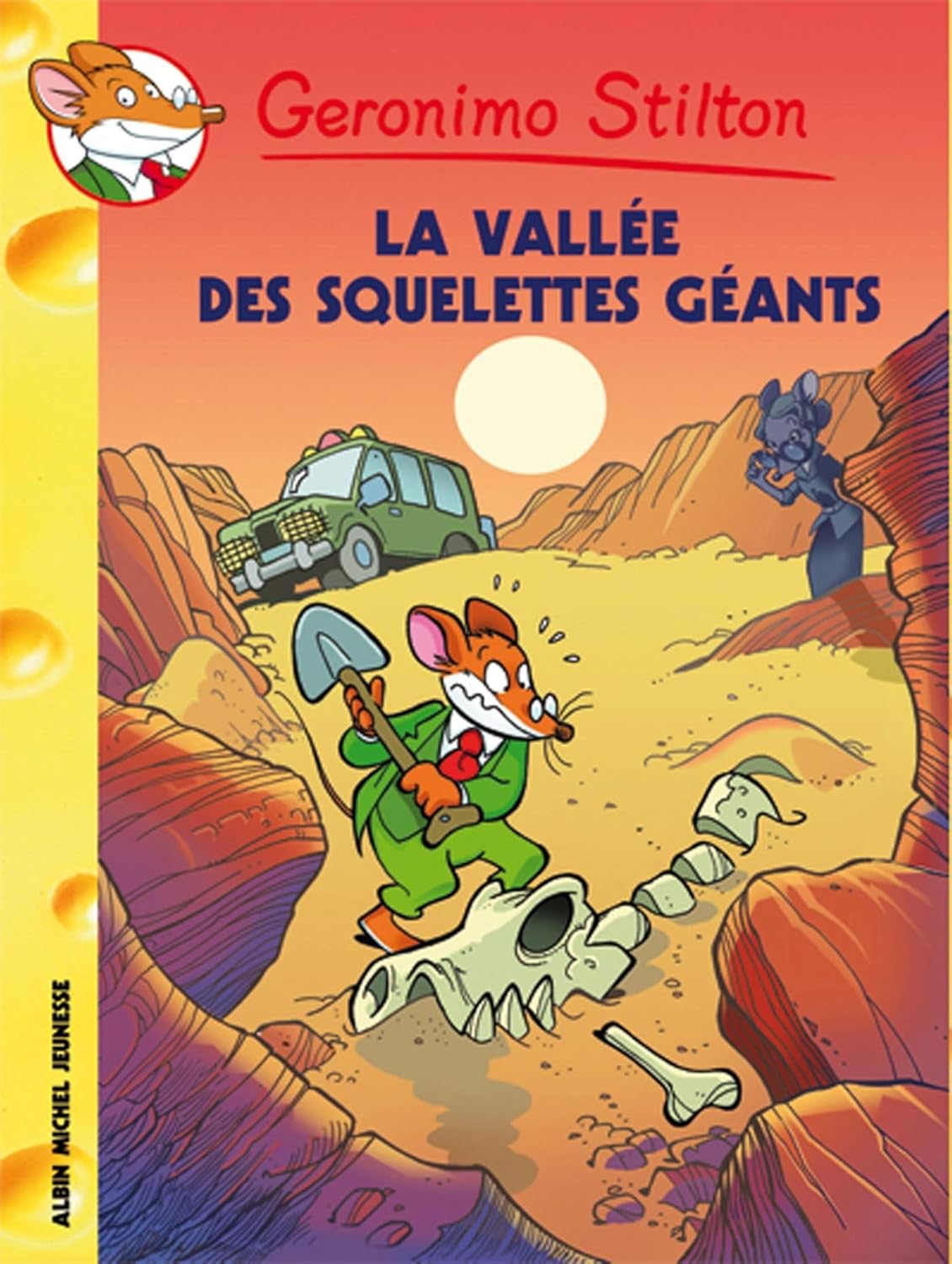 Livre La vallée des squelettes géants - Geronimo Stilton (Livre d'occasion) - ISBN 2226180192