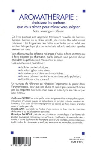 Livre Le guide de l'aromathérapie - Guillaume Gérault (Livre d'occasion)