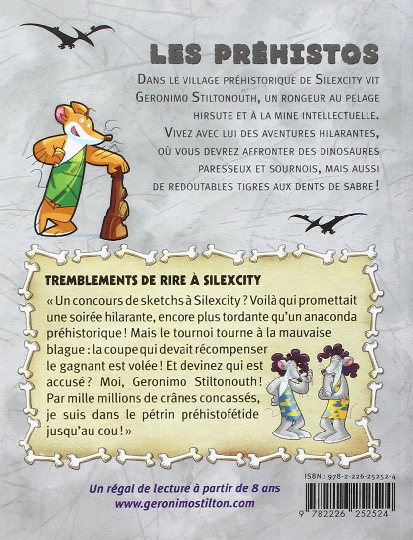 Livre Tremblements de rire à Silexcity - Geronimo Stilton (Livre d'occasion) - ISBN 2226252525