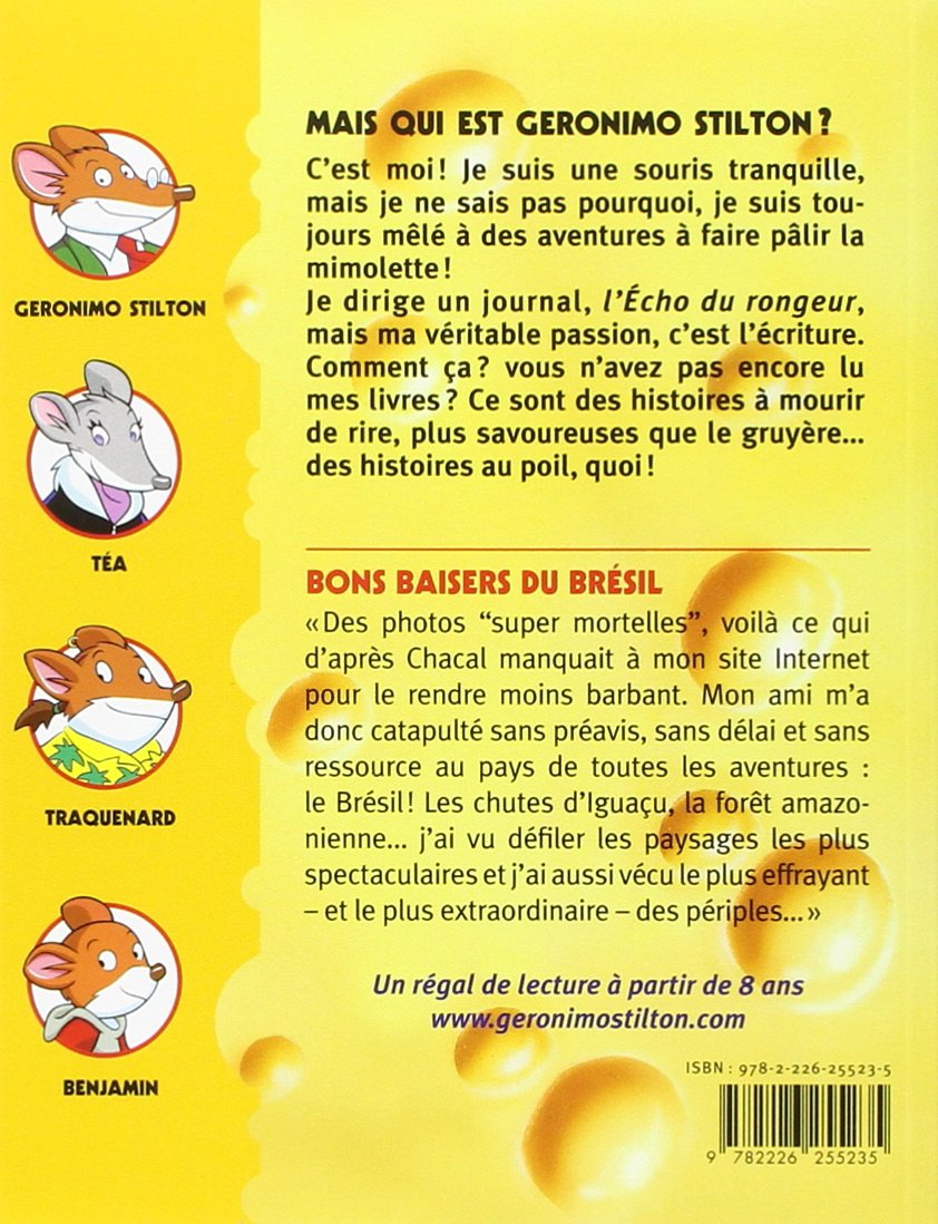 Geronimo Stilton # 70 : Bons baisers du Brésil (Geronimo Stilton)