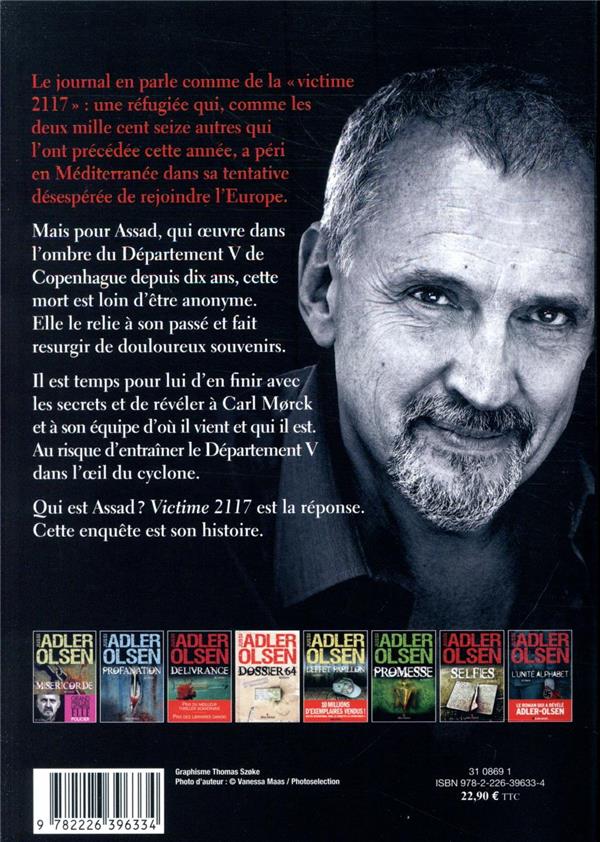 Livre Victime 2117 : La huitième enquête du département V - Jussi Adler-Olsen (Livre d'occasion) ...