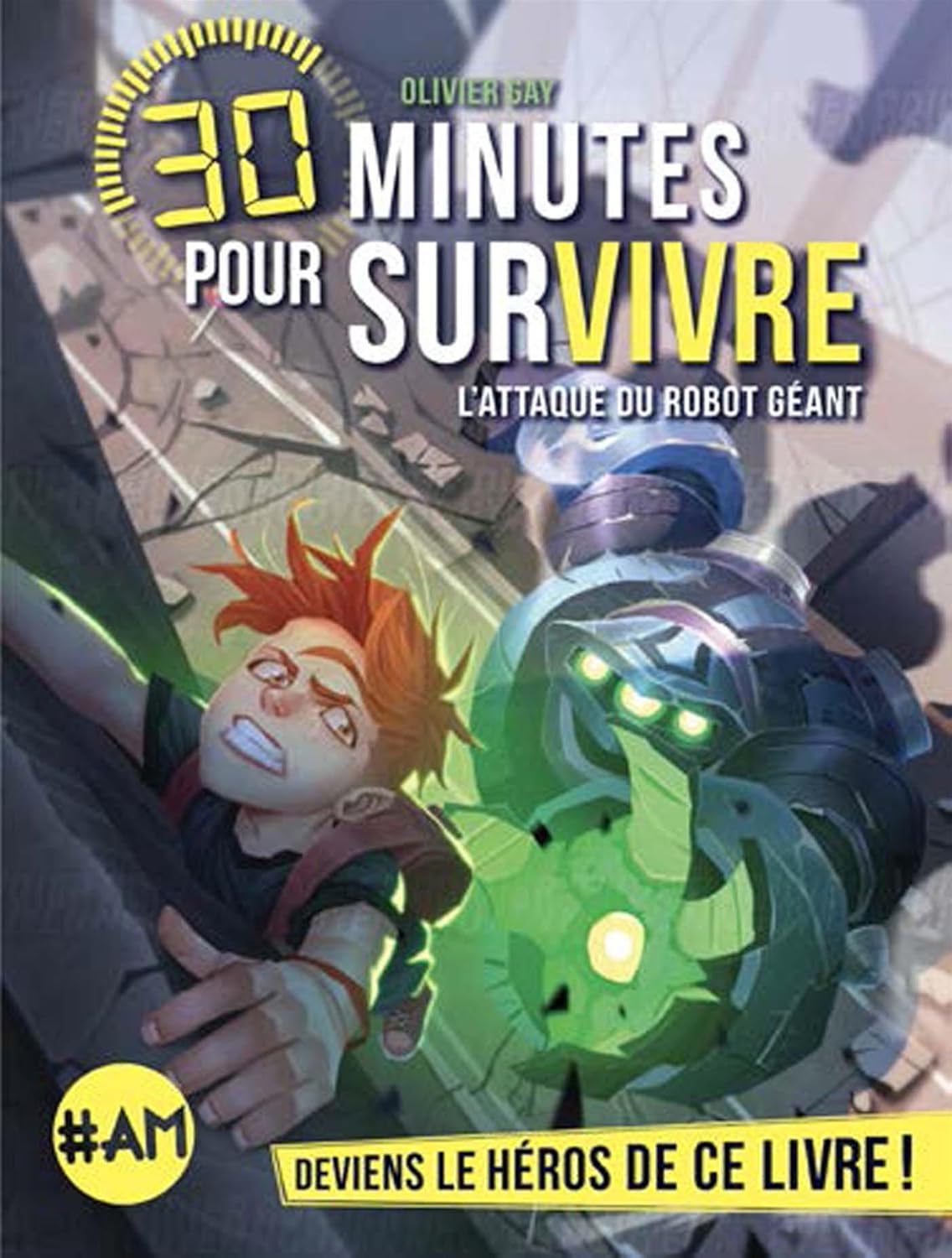 Livre L'attaque du robot géant - Olivier Gay (Livre d'occasion)
