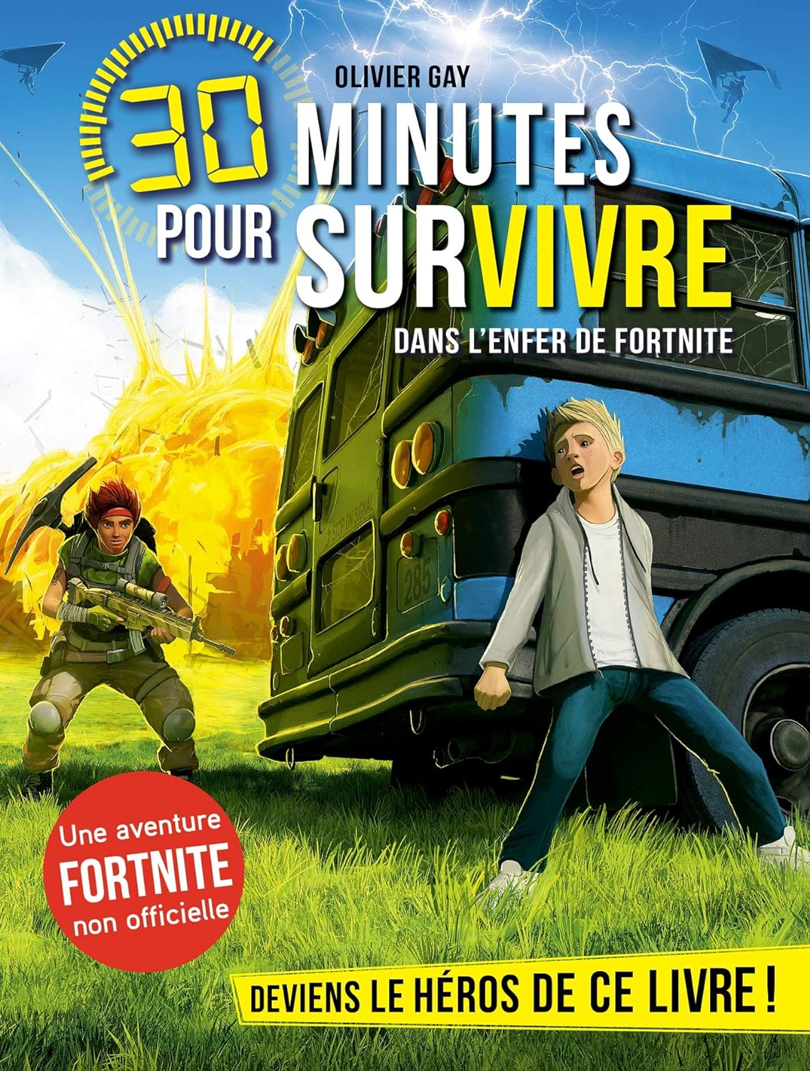 Livre Dans l'enfer de Fortnite - Olivier Gay (Livre d'occasion) - ISBN 2226440089