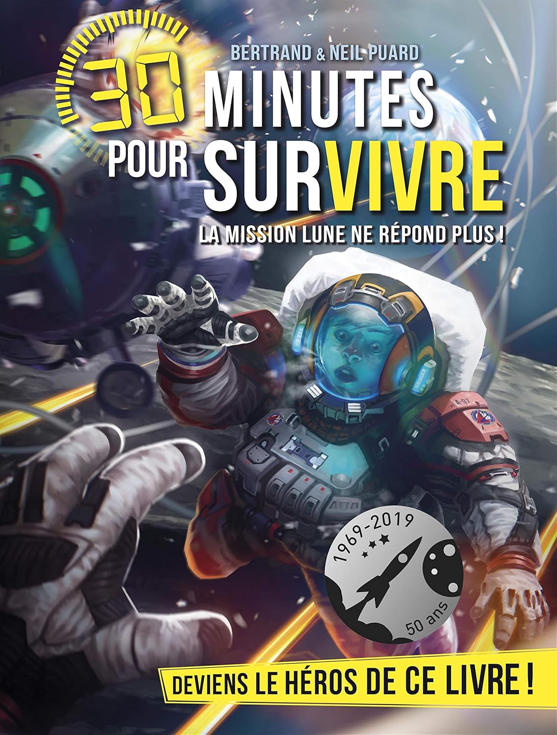 Livre La mission lune ne répond plus! - Bertrand Puard (Livre d'occasion)