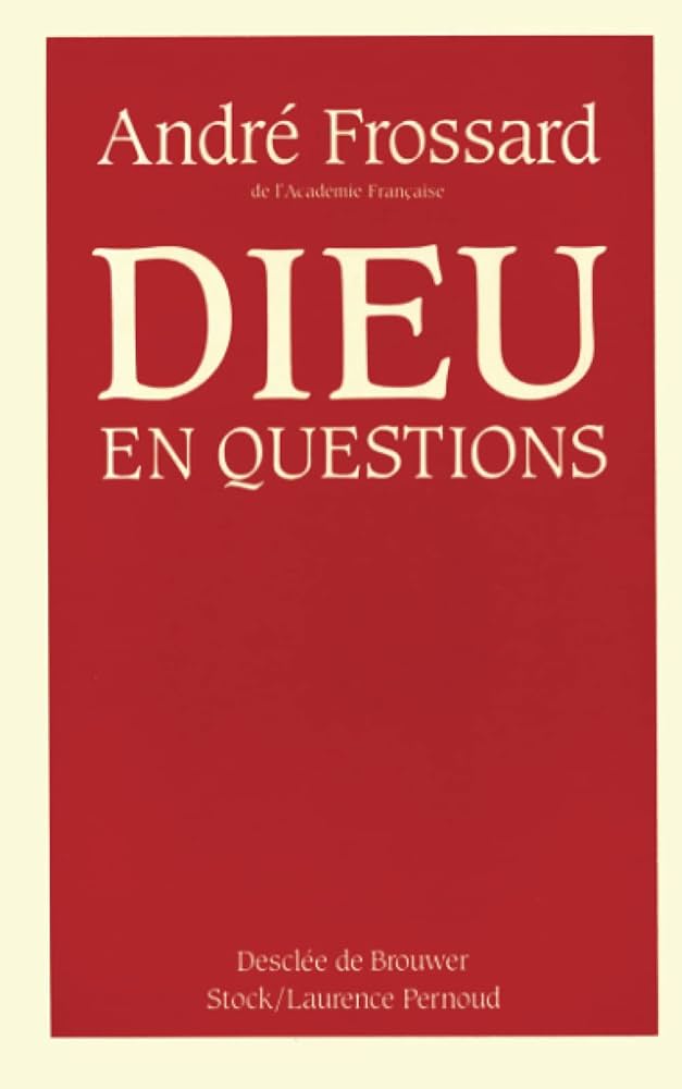 Livre Dieu en questions (André Frossard) (Livre d'occasion) - ISBN 2234022118