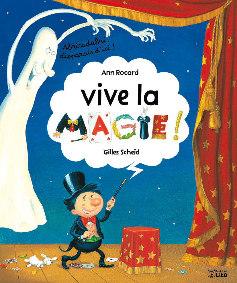 Livre Vive la magie! - Ann Rocard (Livre d'occasion)