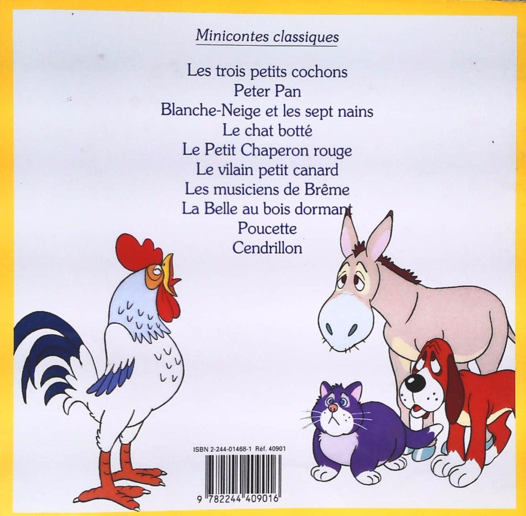 Livre Les musiciens de Brême (Livre neuf) - ISBN 2244409015