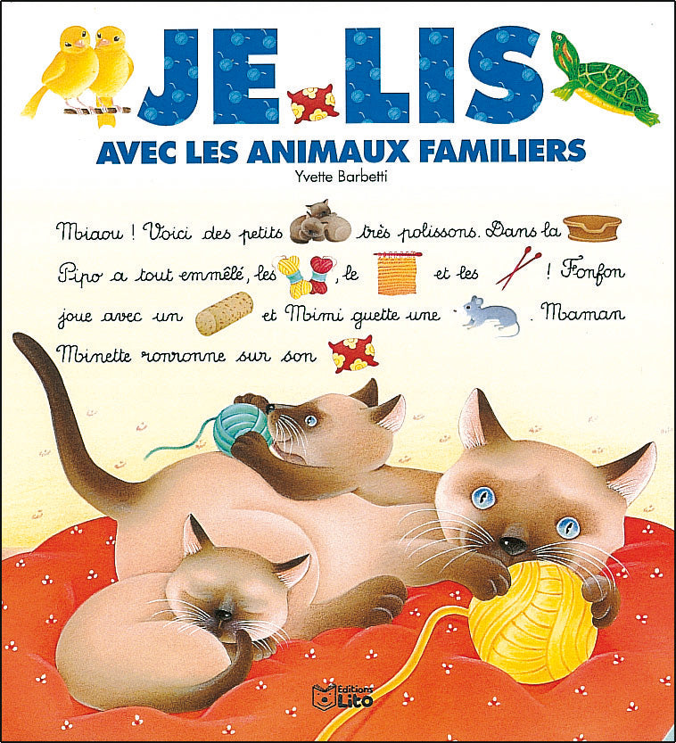 Livre Je lis avec les animaux - Yvette Barbetti (Livre d'occasion) - ISBN 2244424189
