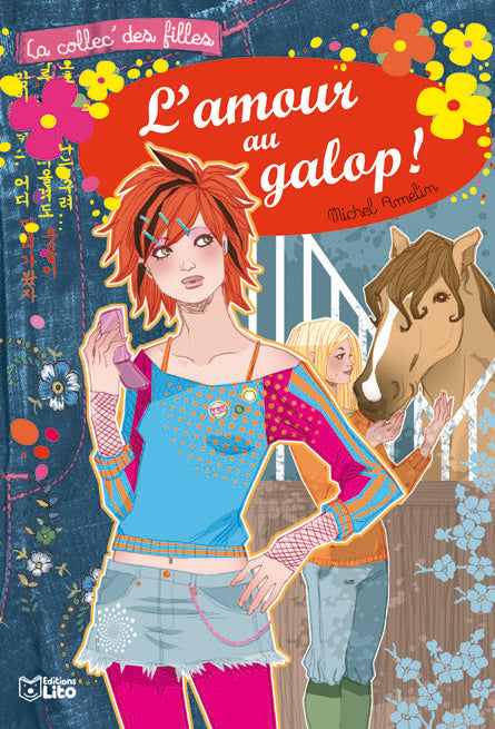 Livre L'amour au galop! - Michel Amelin (Livre d'occasion)