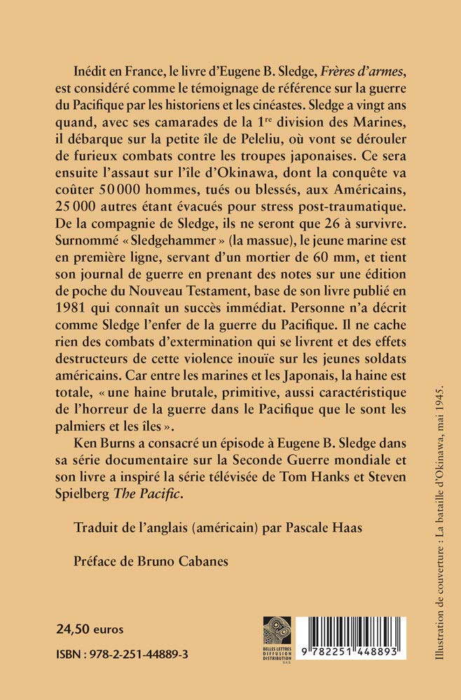 Livre Frères d'armes - Pascale Haas (Livre d'occasion) - ISBN 2251448896