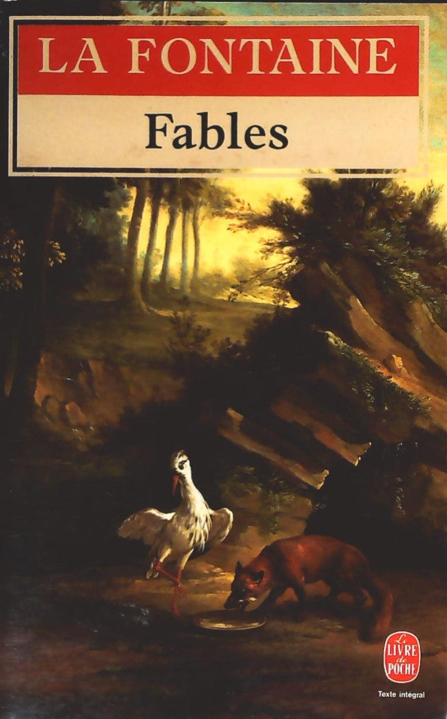 Livre Fables - La Fontaine (Livre d'occasion) - ISBN 2253010049