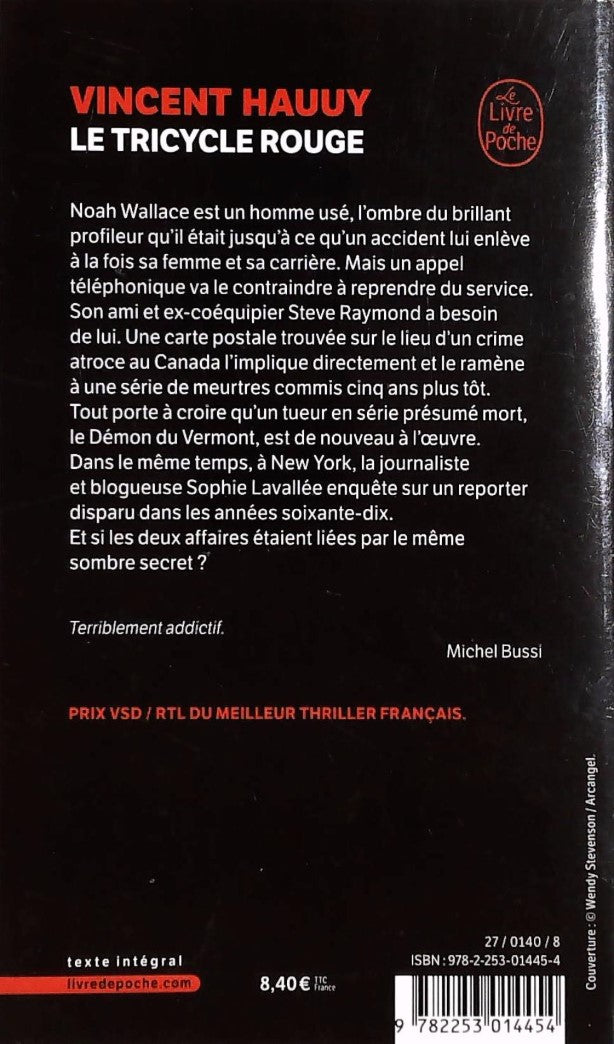 Livre Le tricycle rouge - Vincent Hauuy (Livre d'occasion) - ISBN 2253014451