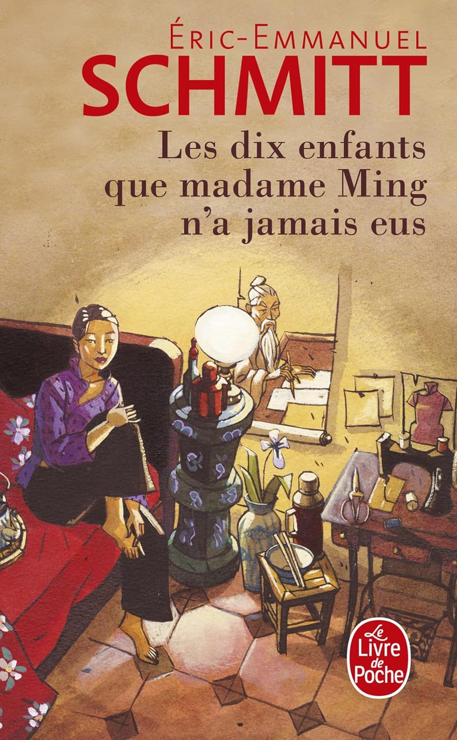 Livre ISBN 2253020400 Les dix enfants que madame Ming n'a jamais eus (Éric-Emmanuel Schmitt)