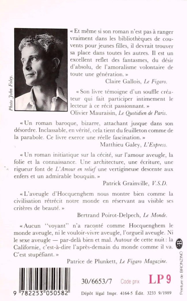 Livre L'amour en relief - Guy Hocquenghem (Livre d'occasion) - ISBN 225305058X