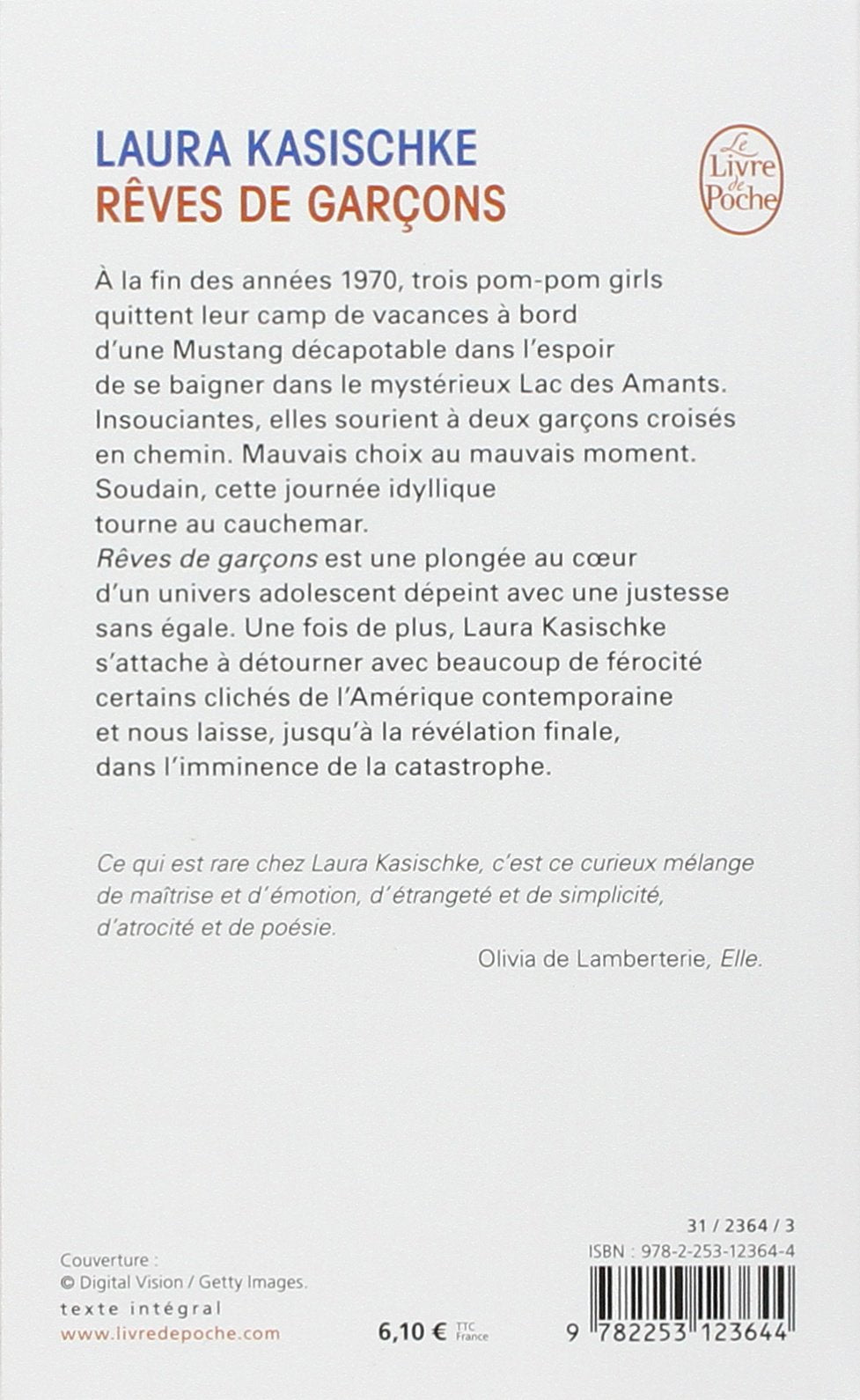 Livre Rêves de garçons - Laura Kasischke (Livre d'occasion) - ISBN 2253123641