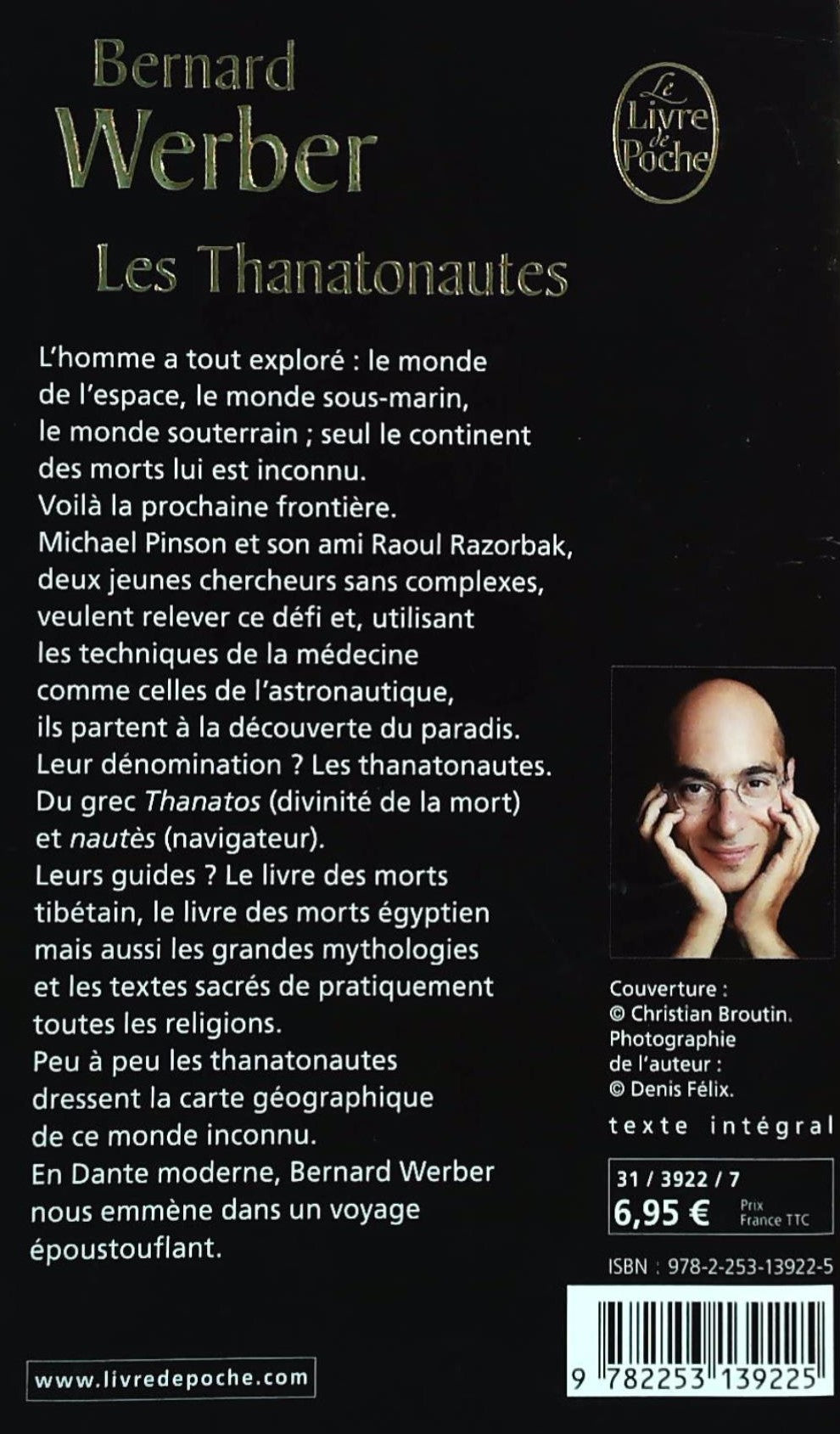 Livre Les Thanatonautes - Bernard Werber (Livre d'occasion) - ISBN 225313922X