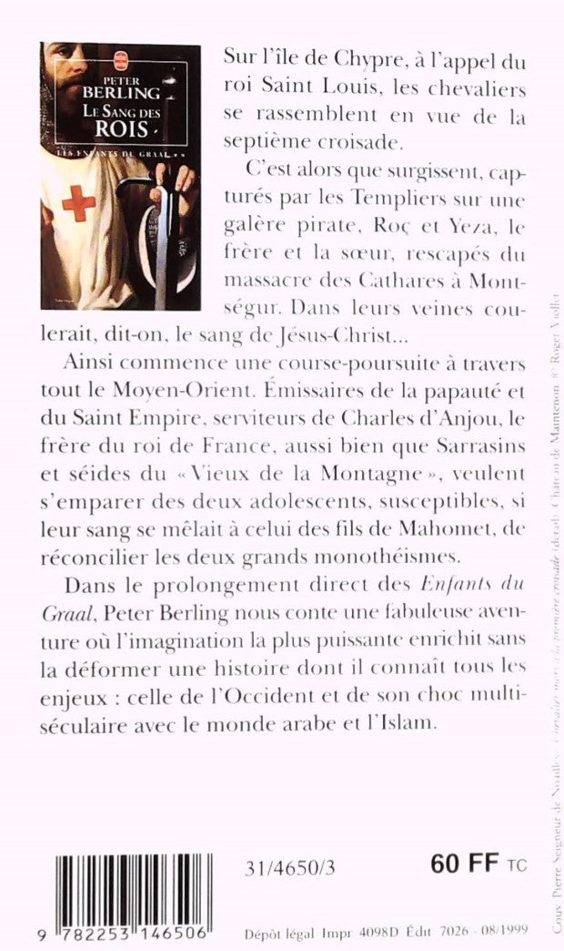 Livre Le sang des rois - Peter Berling (Livre d'occasion) - ISBN 2253146501
