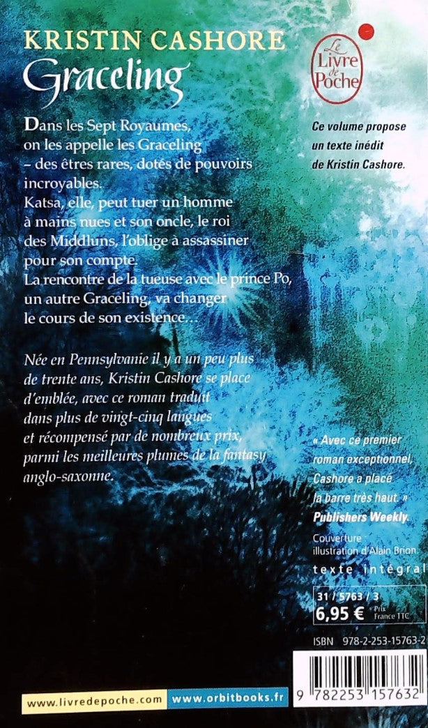 Livre Graceling - Kristin Cashore (Livre d'occasion) - ISBN 2253157635