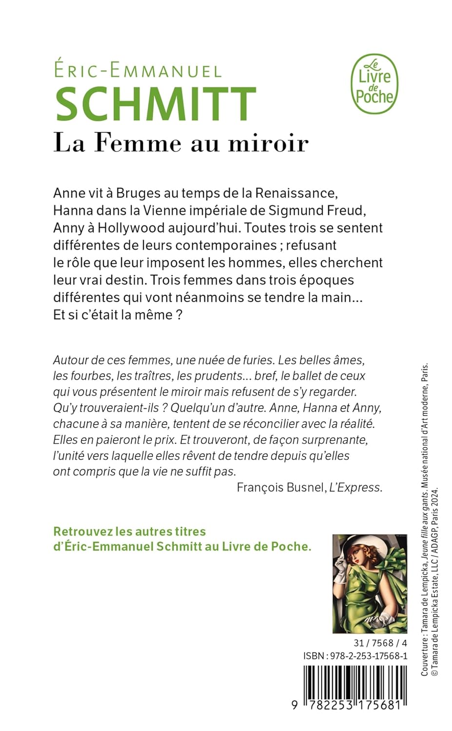 La femme au miroir (Eric-Emmanuel Schmitt)