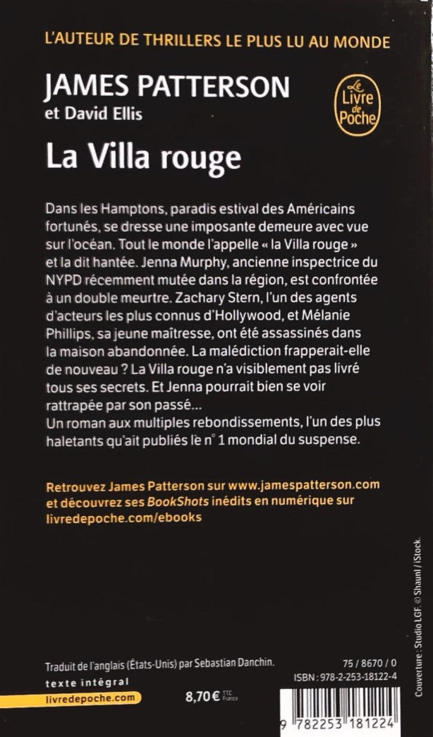 La villa rouge (Jame Patterson)