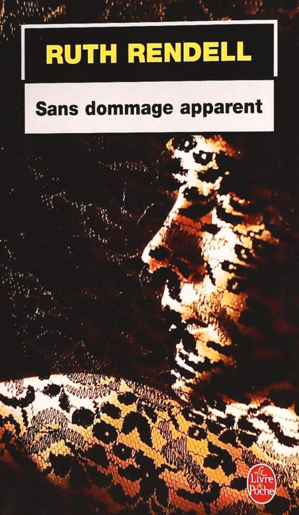 Livre Sans dommage apparent - Ruth Rendell (Livre d'occasion) - ISBN 225318232X