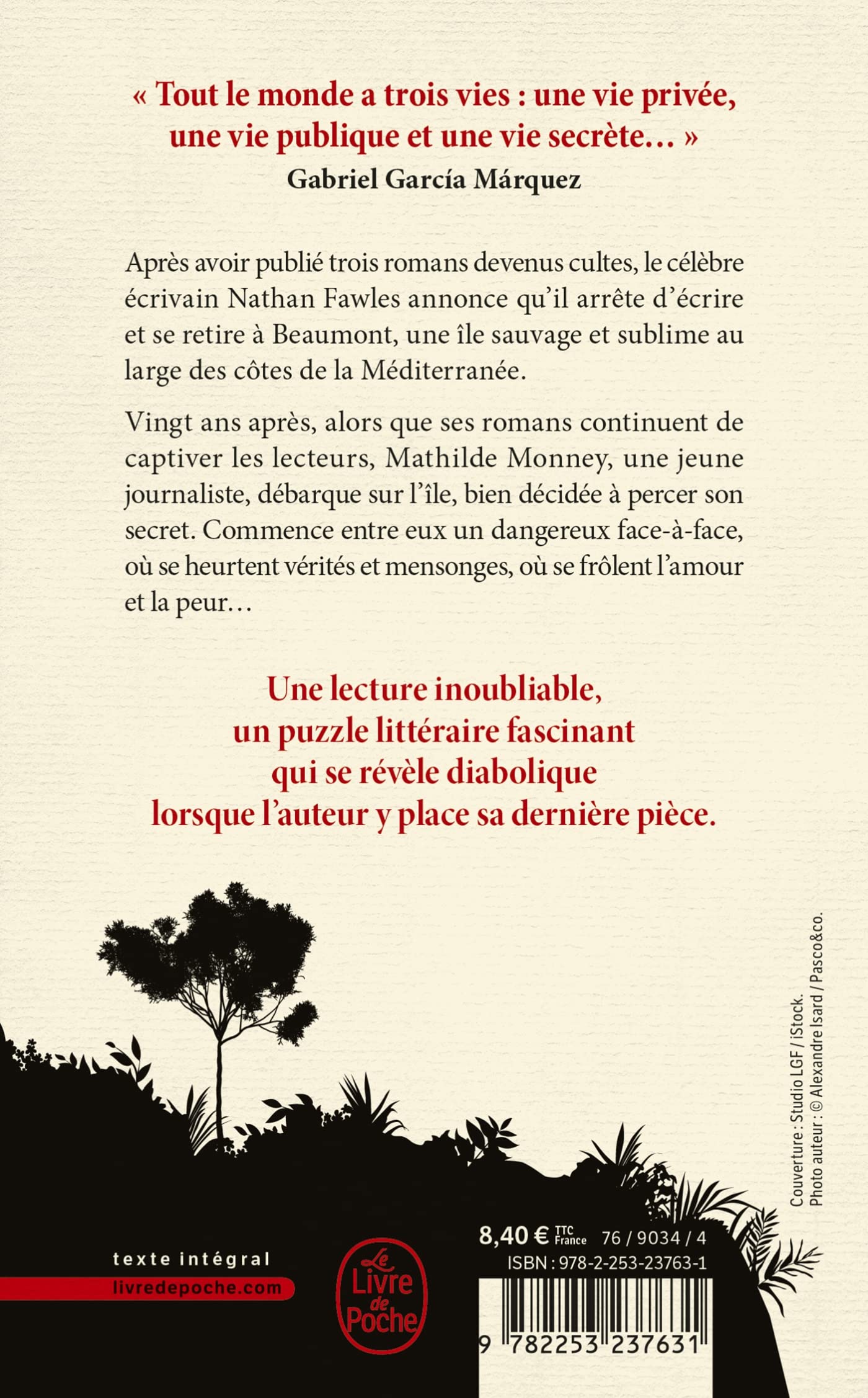 Livre La vie secrète des écrivains - Guillaume Musso (Livre d'occasion) - ISBN 2253237639