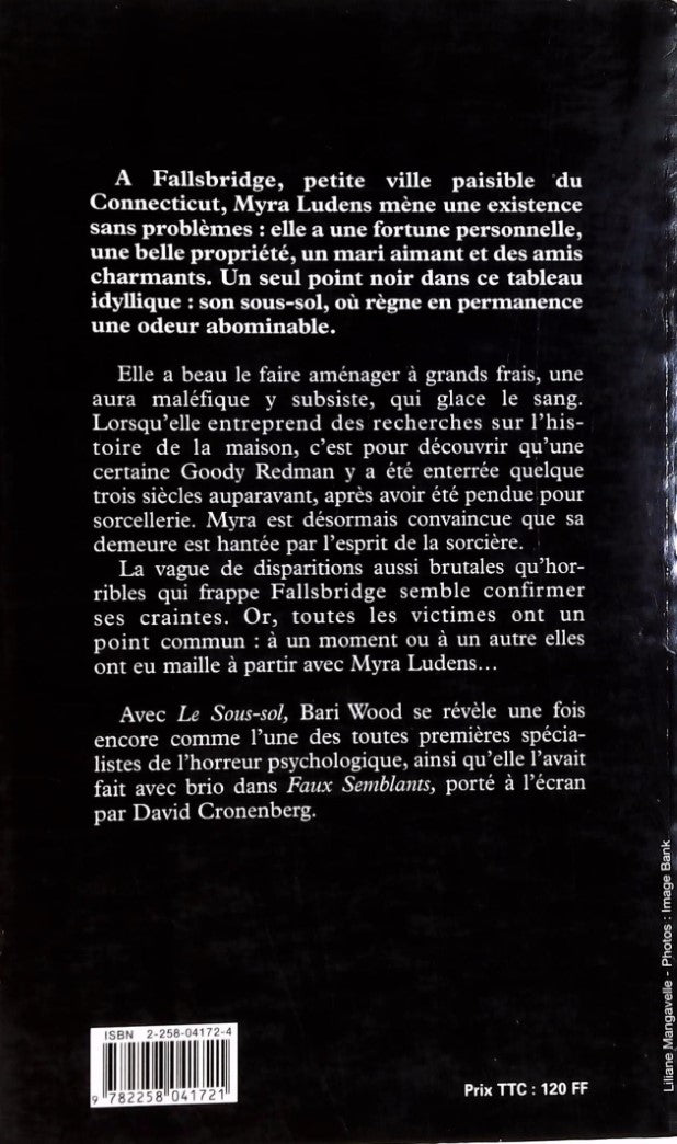 Livre Le sous-sol - Barri Wood (Livre d'occasion) - ISBN 2258041724