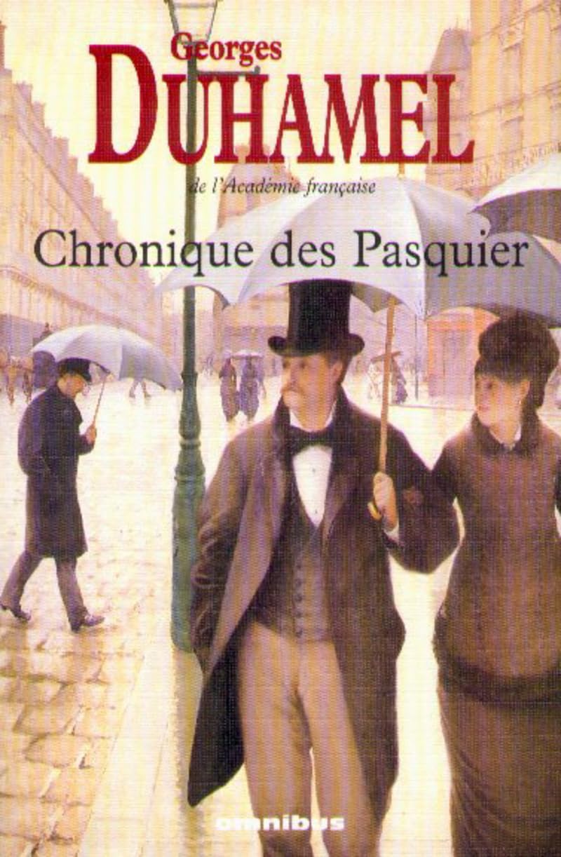 Livre Chronique des Pasquier - Georges Duhamel (Livre d'occasion) - ISBN 2258051436