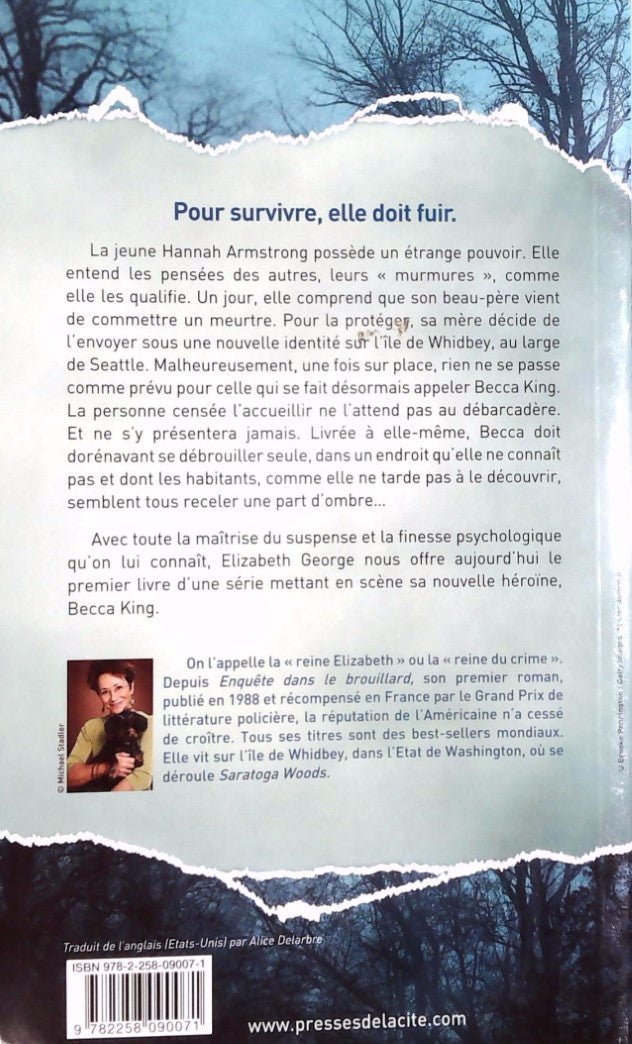 Livre Saratoga Woods - Elizabeth George (Livre d'occasion) - ISBN 2258090075