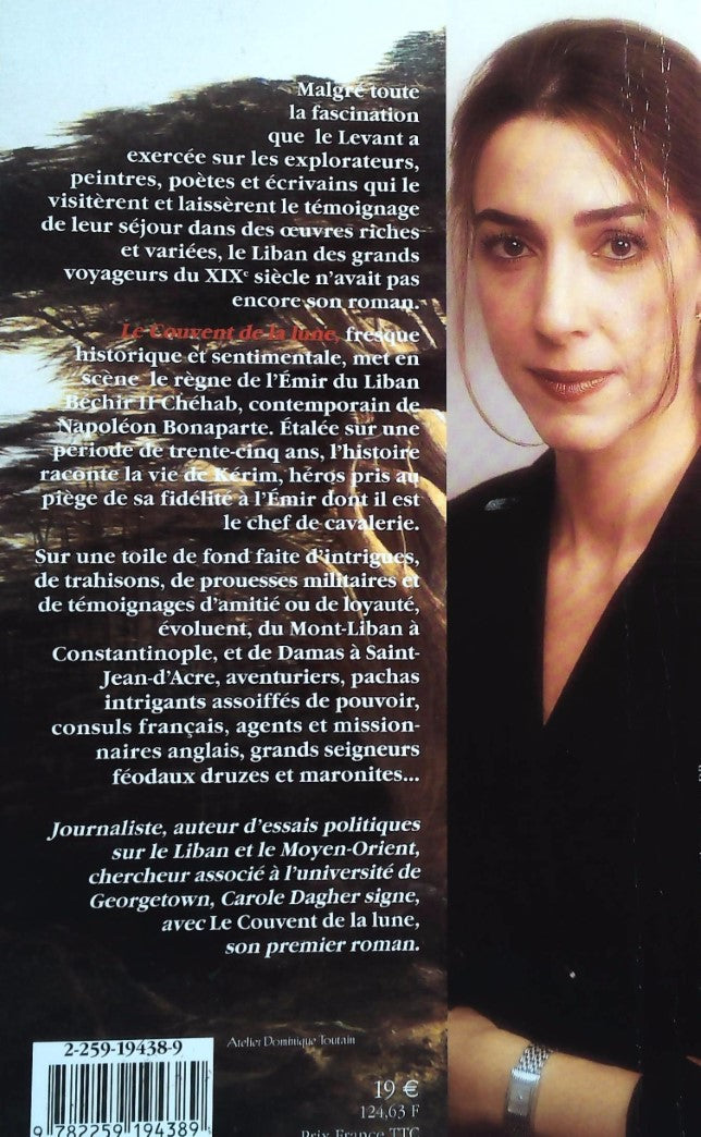 Livre Le couvent de la lune - Carole Dagher (Livre d'occasion) - ISBN 2259194389