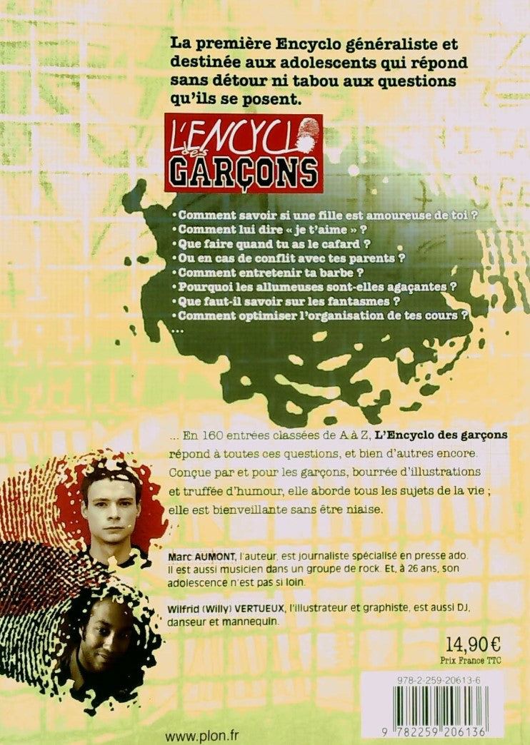 Livre L'encyclo des garçons - Marc Aumont (Livre d'occasion) - ISBN 2259206131