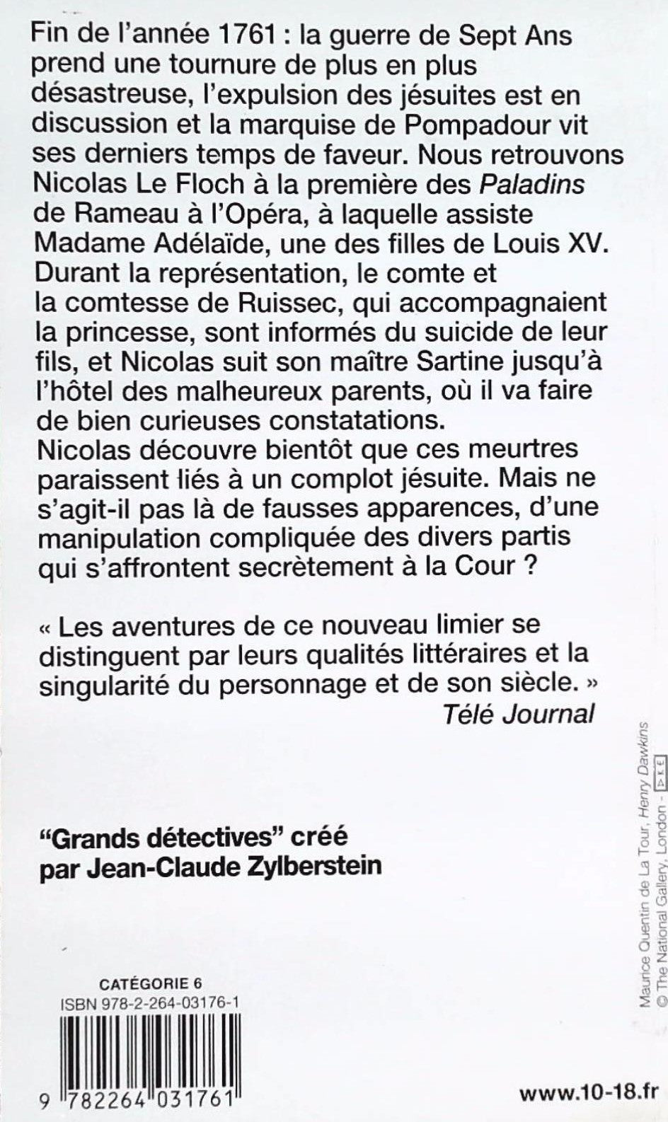 Livre Grands détectives : L'homme au ventre de plomb (Jean-François Parot) (Livre d'occasion) -...