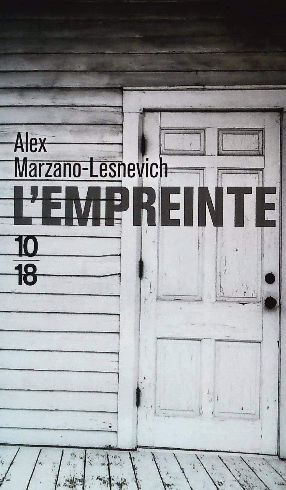 Livre L'empreinte - Alex Maezano-Lesnevich (Livre d'occasion) - ISBN 226407504X