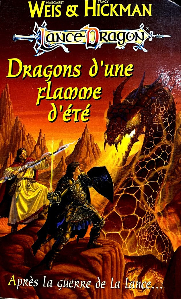 Livre Dragon d'une flamme d'été - Margaret Weis (Livre d'occasion) - ISBN 2265062464