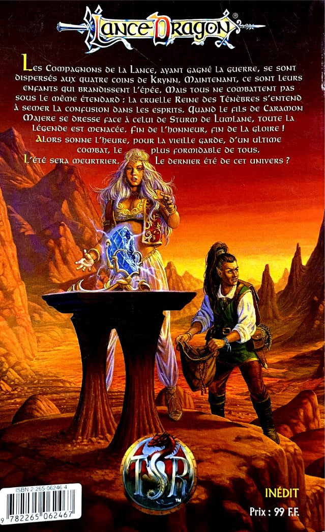 Livre Dragon d'une flamme d'été - Margaret Weis (Livre d'occasion) - ISBN 2265062464