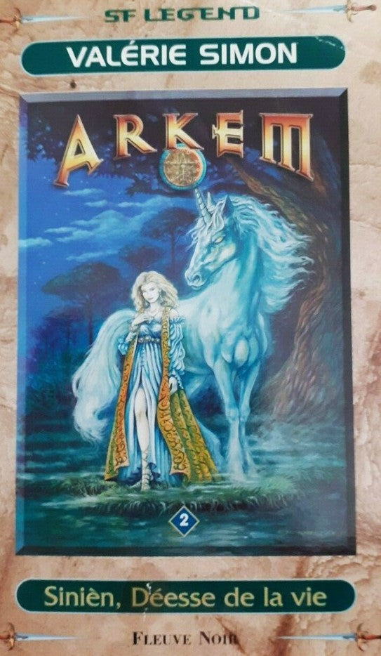 Livre Arkem #2 : Sinièn, déesse de la vie - Valérie Simon (Livre d'occasion) - ISBN 2265063754