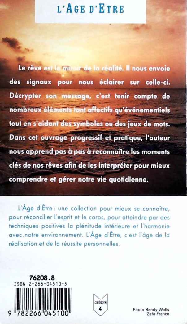 Livre Décodez vos rêves - Geneviève Salvatge (Livre d'occasion) - ISBN 2266045105