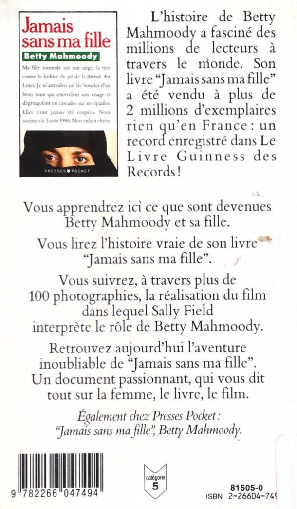 Livre L'histoire de Betty Mahmoody (Livre d'occasion) - ISBN 2266047493