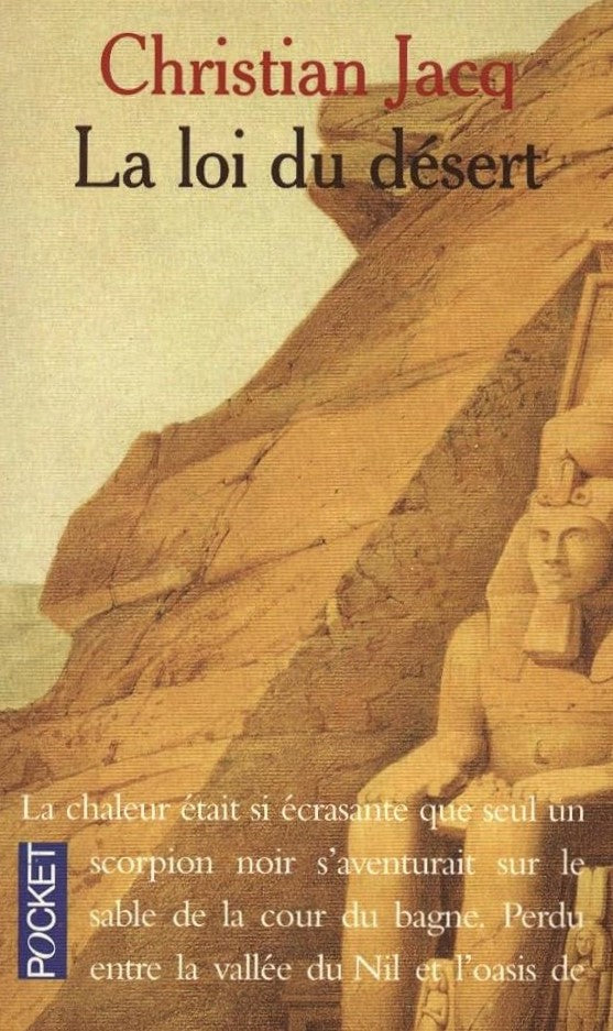 Livre La loi du désert - Christian Jacq (Livre d'occasion) - ISBN 2266063618