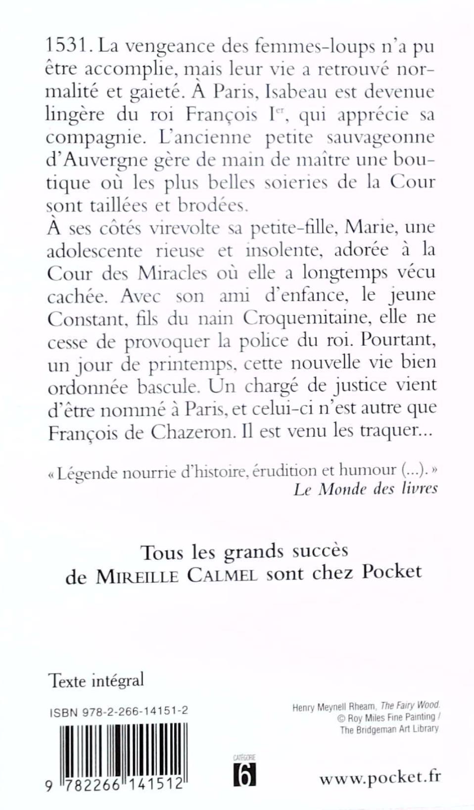 Livre La veangeance d'Isabeau - Mireille Calmel (Livre d'occasion) - ISBN 2266141511